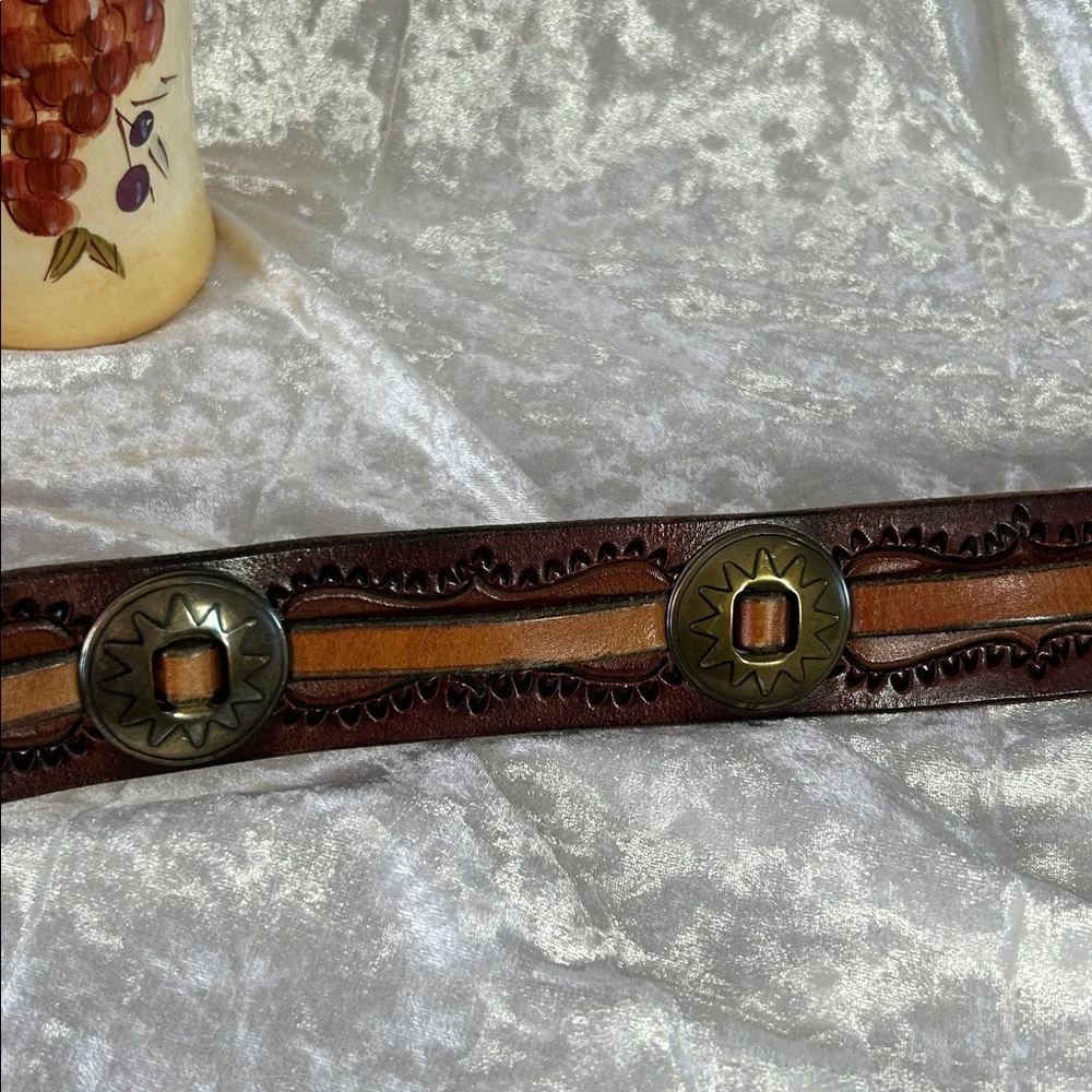 HAND MADE LEATHER BELT L